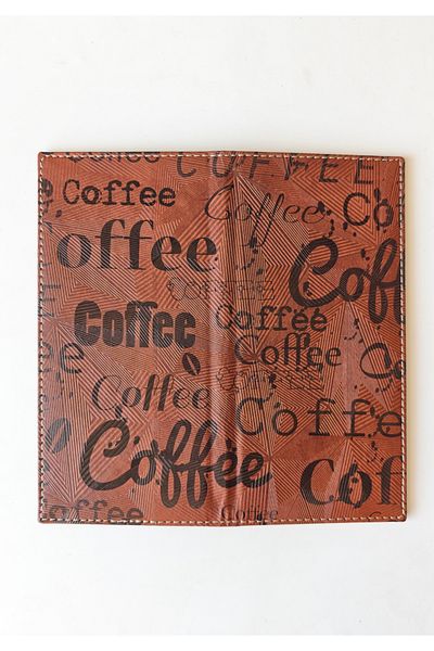 ankara menü Thermo Leather Account Desk Mat 21.5X11 cm – Special Patterned