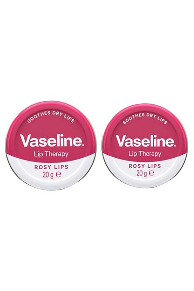 Vaseline Vaseline Lip Therapy Rose & Almond Oil 20g (2 pieces)