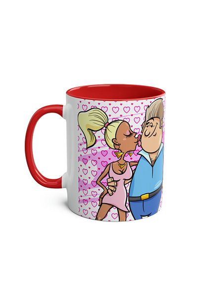 DUBLEMETRE Dark Lover Themed Printed Mug