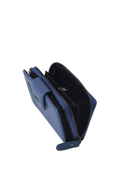 Grande Genuine Leather Women's Wallet Sky Blue 2716