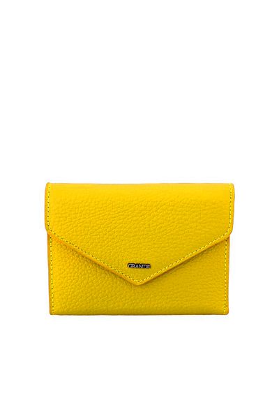 Grande Genuine Leather Women's Wallet Yellow 2785