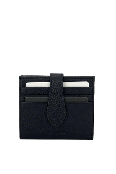 Grande Genuine Leather Card Holder Black 800