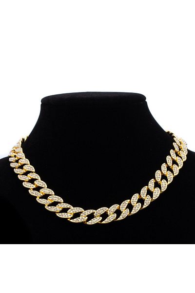 ElectraStore Cuban Gold Necklace