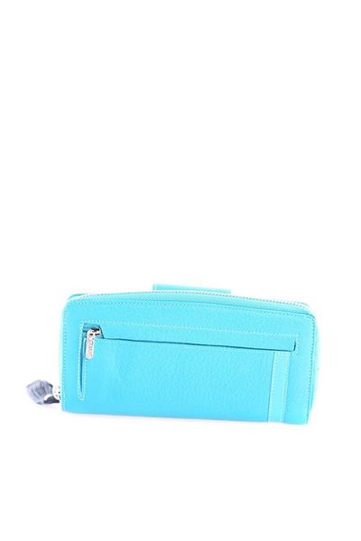 Grande Genuine Leather Women's Wallet Sky Blue 2714