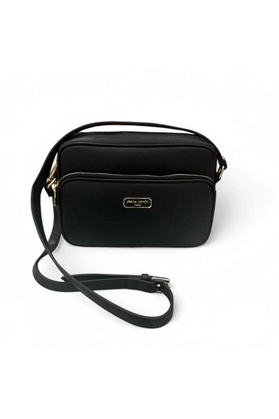 Pierre Cardin Cross Strap Women's Bag Black 05Pc25Y902