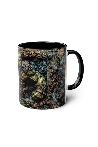 DUBLEMETRE Warrior Themed Printed Mug