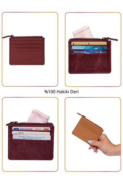 Grande Genuine Leather Unisex Wallet Lilac 820