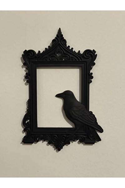 BCB STORE Gothic Raven Frame, Decorative Ornament for Altars