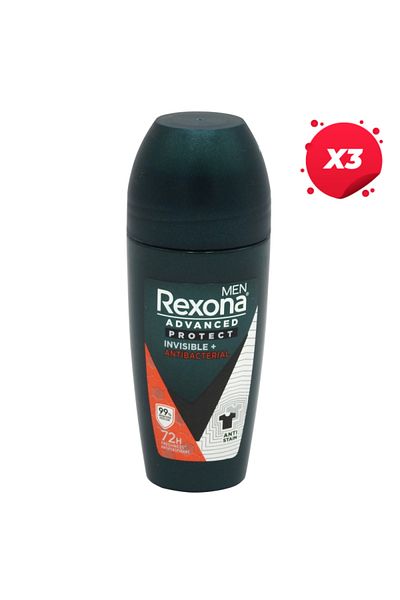 Rexona X3 - ANTIPERSPIRANT ROLL ON 45ML MEN
