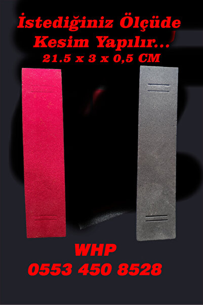 ÇUKUROVA ÜTÜ Tesbih Kutusu Süngeri Kırmızı 21.5 cm X 3 CM X 0,5 CM