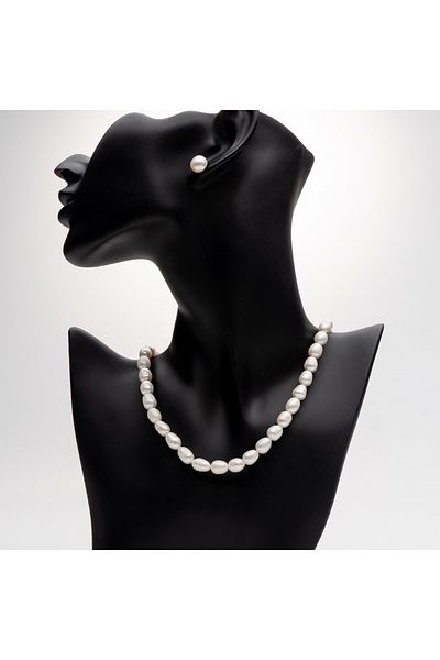 ElectraStore Kara Natural Cultured Pearl Necklace
