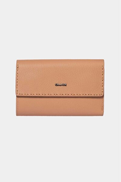Grande Genuine Leather Women's Wallet Camel 2784
