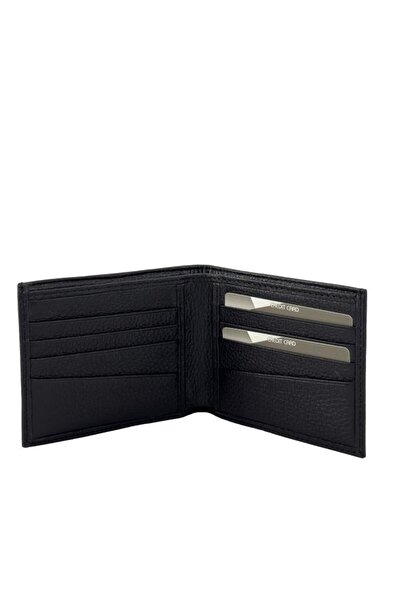 Grande Genuine Leather Men's Wallet Black 01595