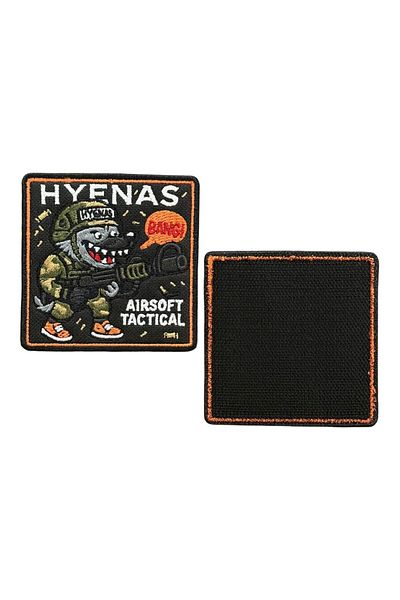 Ex Patch Hyenas Airsoft Tactical Patch Broderie - 8x8 cm