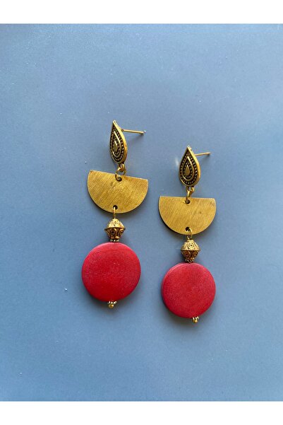 dela otantik Handmade Authentic Dangle Big Earrings - Etntik Bohemian Vintage Gold Color Bijoux Jewelry - Jewelry