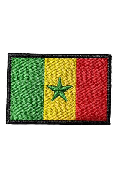 Ex Patch Patch broderie steagul Senegalului - 8x5 cm