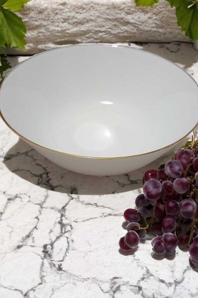 IKEA 23 cm 2-Piece Gilded Salad Bowl