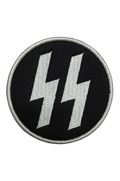 Ex Patch Patch de broderie germană Waffen SS din al doilea război mondial - 8 cm