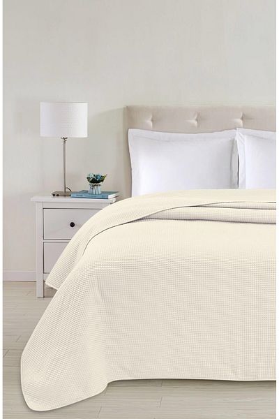 Bikaya Home Double Multi-Purpose Bedspread 200X220 cm - Without Pillowcase