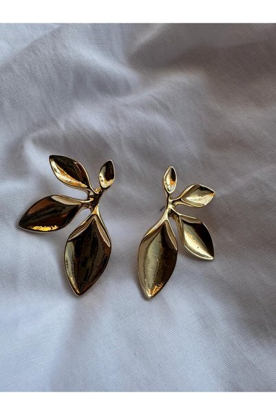 RİSE Gold design earrings