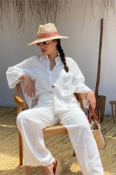 SAPHYR LUXEA Saphyr Low Sleeve Oversize Shirt