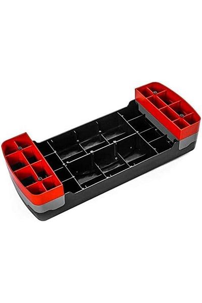 MAAS Aerobic Exercise Stepper Deck, Adjustable Fitness Workout Step Platform Trainer with Risers, 3 Level