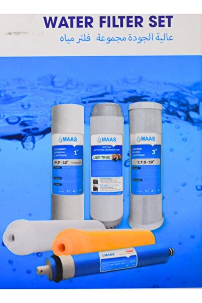 MAAS نظام ترشيح المياه بست مراحل مع 6 خراطيش