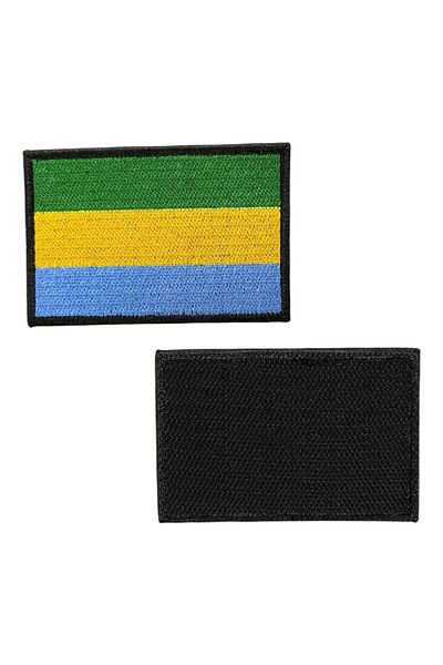 Ex Patch Patch broderie steagul Gabonului - 8x5 cm