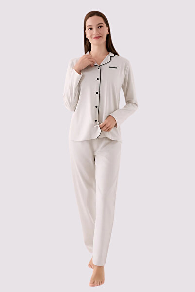 Pierre Cardin Women's Long Sleeve Pajama Set Pc.Y.04.8.P.325.U.Y01