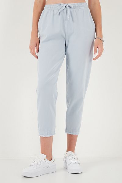 Lela Cotton Regular Waist Regular Fit Straight Leg Pants Pants 668Yp42282S4