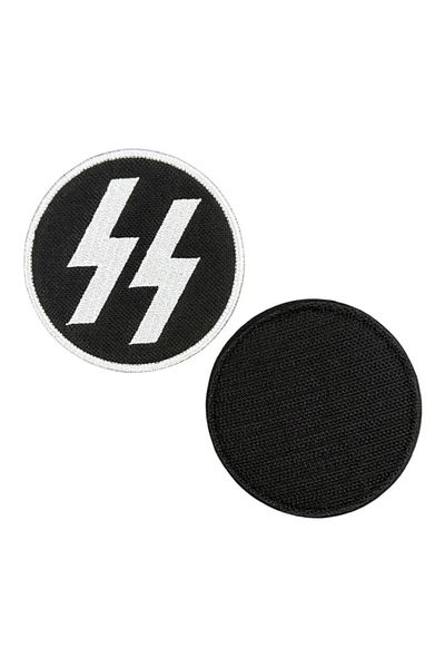 Ex Patch Patch de broderie germană Waffen SS din al doilea război mondial - 8 cm