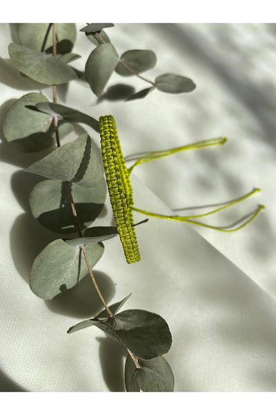 sabiha aksesuar Macrame Braid String Bracelet,Water Resistant, Adjustable Hand Made Unisex Bracelet
