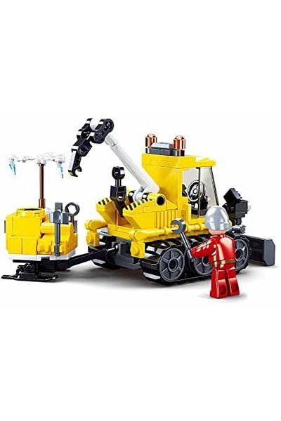 STOREMAX Ntwork Town Toy Snow Rescue Vehicle Building Set, 145 Pieces Art 1087243