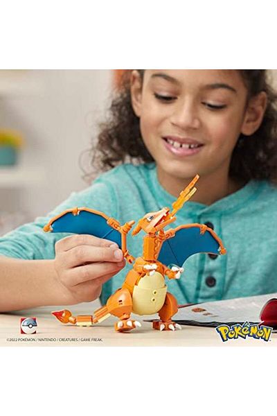 STOREMAX Ntwork Pokémon - شخصية Charizard MEGA Pokémon - شخصية Charizard، فكرة مناسبة لعمر 6 سنوات فما فوق