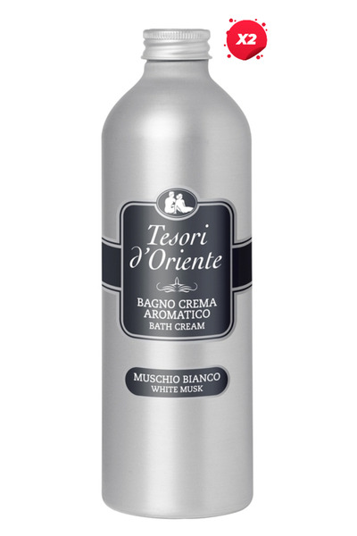 Tesori d'Oriente X2 - TESORI D'ORIENTE GEL DUS CREMA BAIE 500ML MOSC ALB