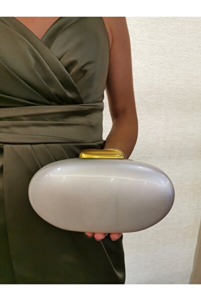 Soave Collection Women's Evening Dress Luxury Pearl Chain ​​Hanger Wedding Engagement Night Party Bag