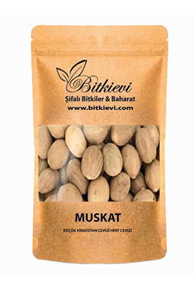 BitkiEvi Muskat Tane Küçük Hindistan Cevizi Hint Cevizi 30gr