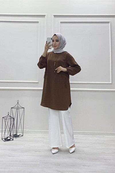 moda acar Ayrobin fabric tunic
