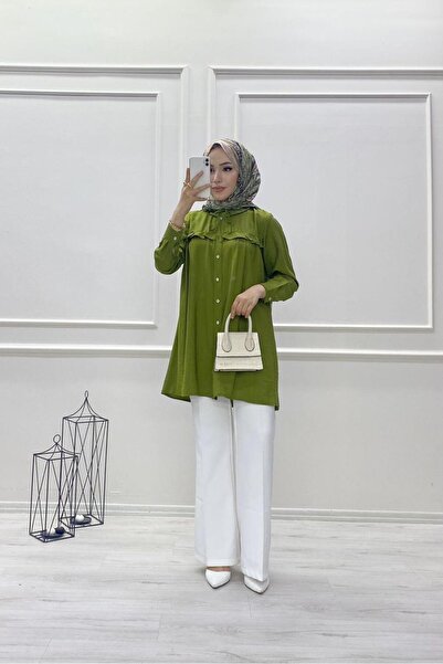 moda acar Lace Tunik