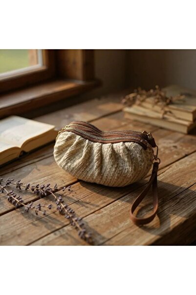 essbag Портфейл със сламена чанта