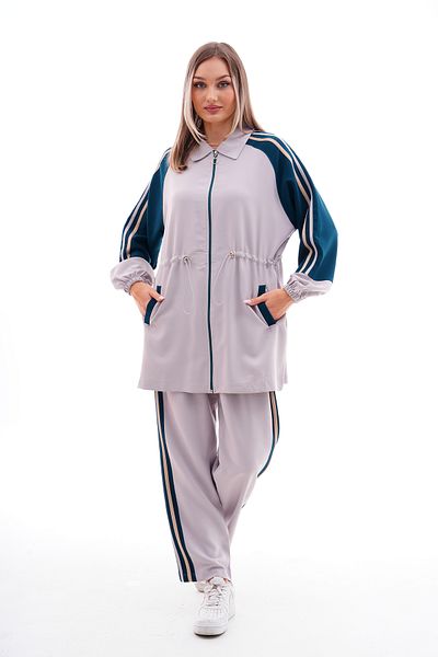 Marvella By Rasha Color Block Sporty Tracksuit