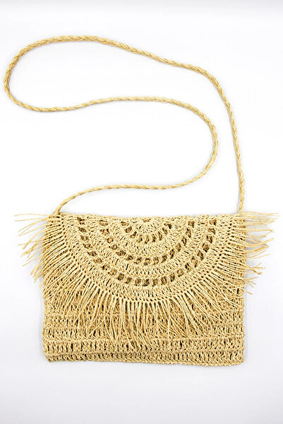 AnneElii ASTARSIZ DİKDÖRTGEN ÖRGÜ ÇANTA-ASKILI