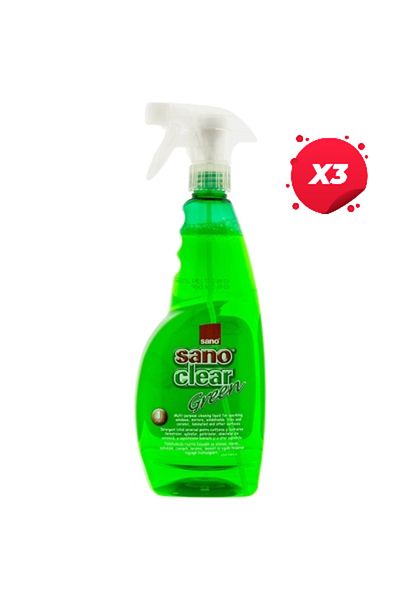 Sano X3 - GLASS SOLUTION 1L GREEN