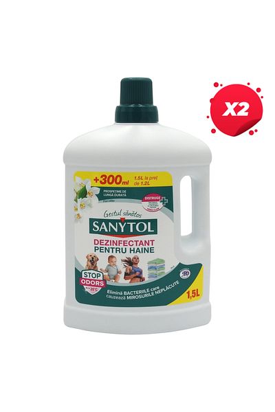 Sanytol X2 - CLOTHES DISINFECTANT 1.5L