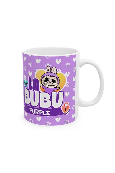 3D Brothers Labubu Mug – Whimsical Character Art | Ceramic 325 ml