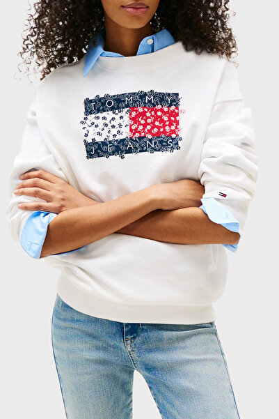 Tommy Jeans Γυναικείο Φούτερ DW0DW20933 Πολύχρωμο
