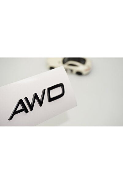 DK Tuning حقيبة أمتعة سوداء AWD متوافقة مع شعار Volvo