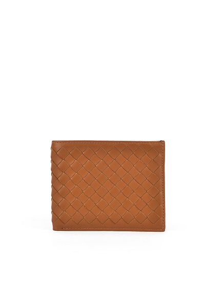 Ziya , Men's Genuine Leather Wallet 1539852Z071 Tan