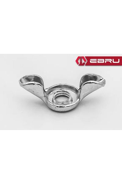 MR RZN STORE Sheet Metal Butterfly Nut 1/4 - 100 Pieces