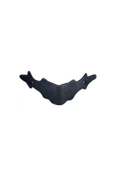 NEZADE STORE Antique Style Decorative Brass Miter - Side, Oxide